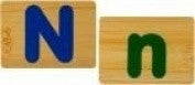 EverEarth Bamboo Name Train - Letter Tablet - Toot Toot Toys