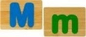 EverEarth Bamboo Name Train - Letter Tablet - Toot Toot Toys