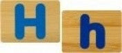 EverEarth Bamboo Name Train - Letter Tablet - Toot Toot Toys