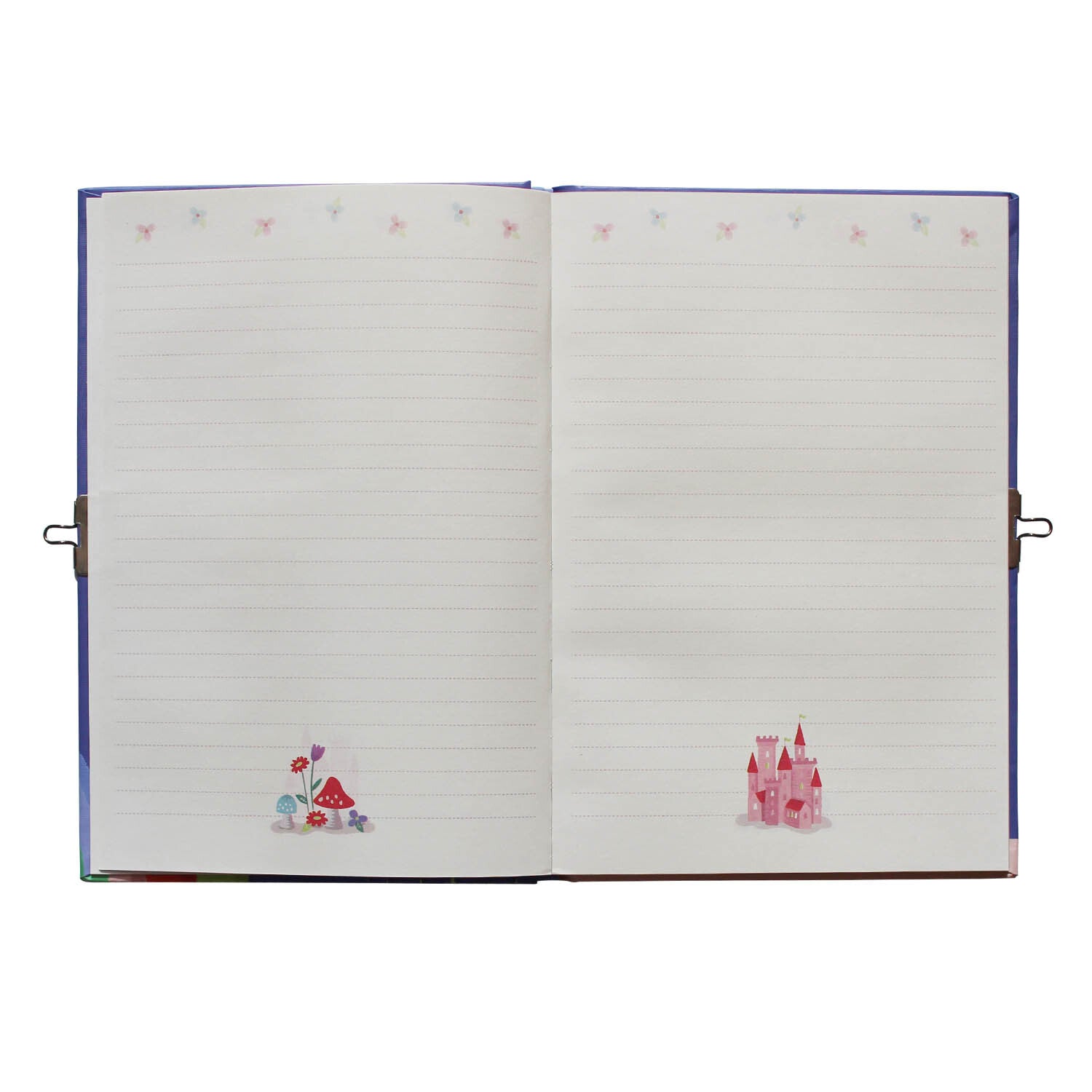 Tiger Tribe - Lockable Diary - Unicorn Rainbows