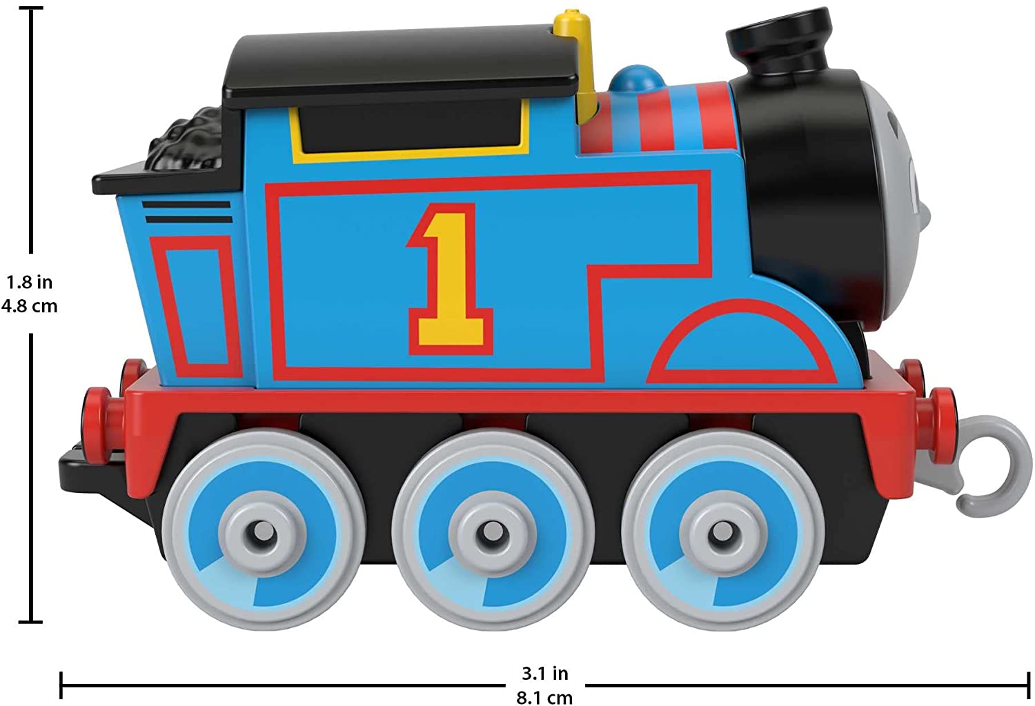 Die-Cast Push Along Engine - Thomas