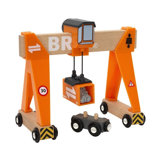 BRIO - Gantry Crane (33732) - Toot Toot Toys