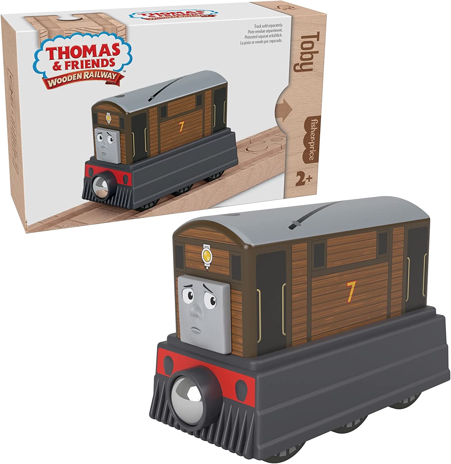 Wooden Railway - Toby Engine