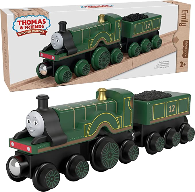 Wooden Railway - Emily Engine and Coal-Car