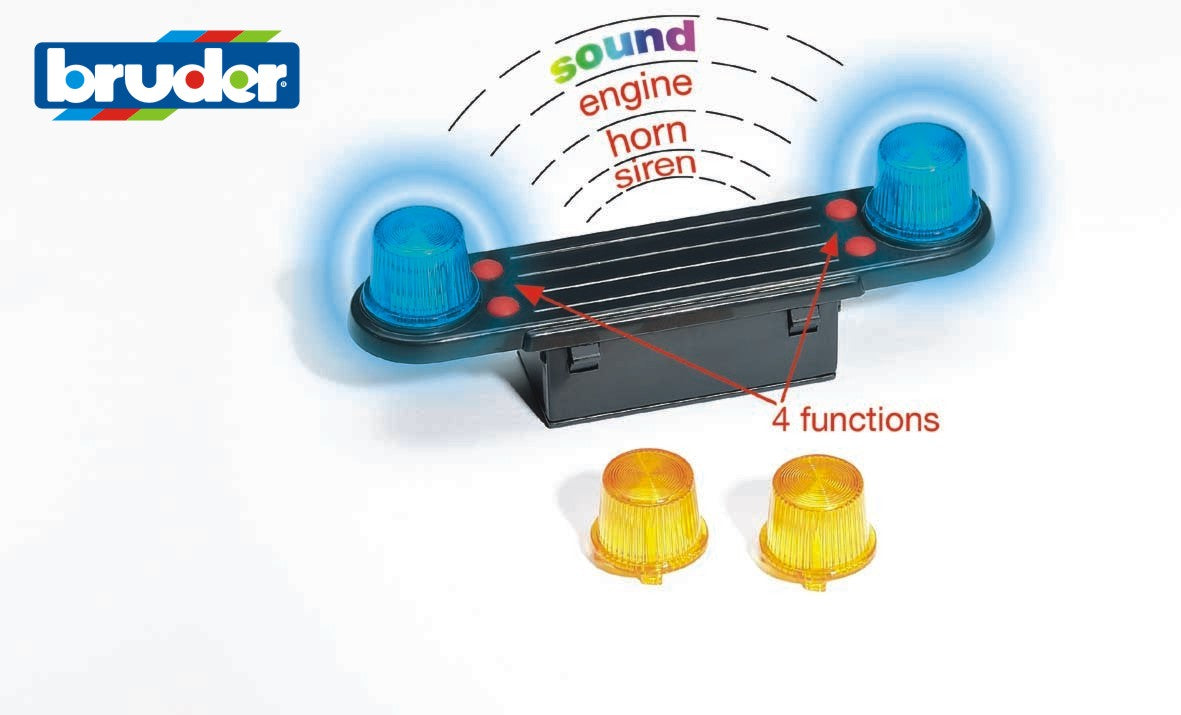 Bruder - 1:16 Light and Sound Module (02801) - Toot Toot Toys