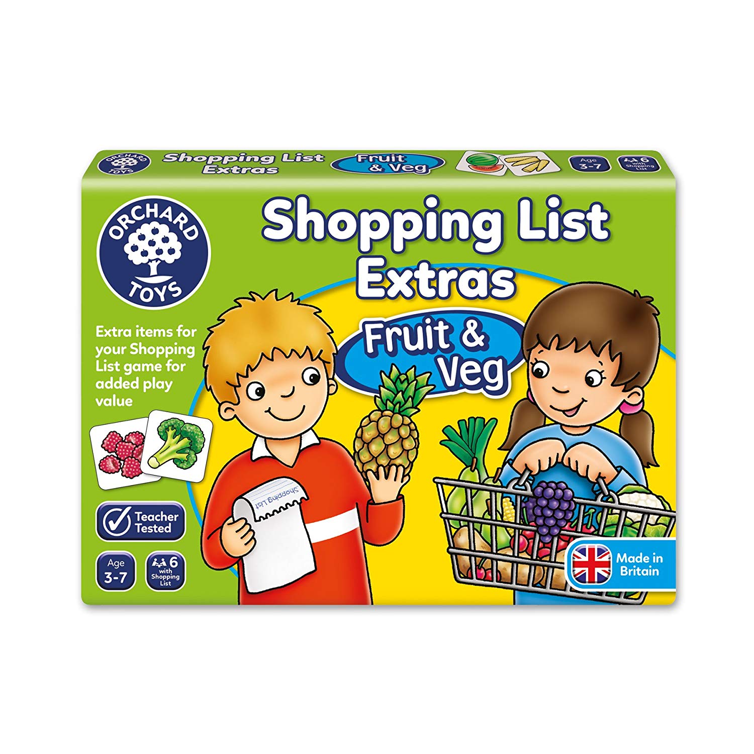 Orchard Toys - Shopping List Booster Pack - Fruit & Veg