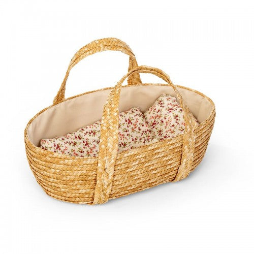 Astrup - Weaved Moses Basket with Bedding (38cm)