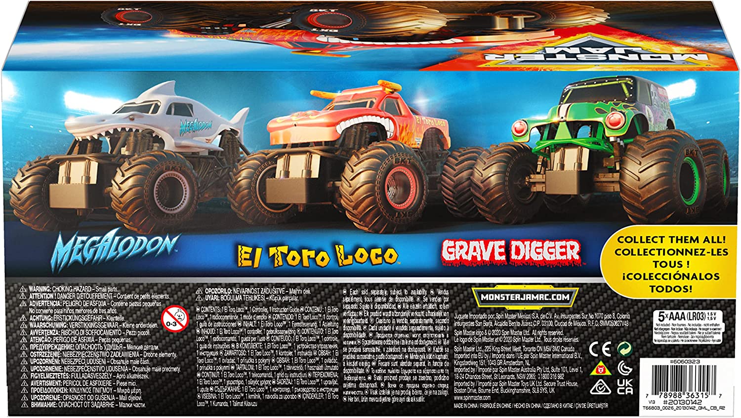 Monster Jam 1:24 Radio Control - El Toro Loco