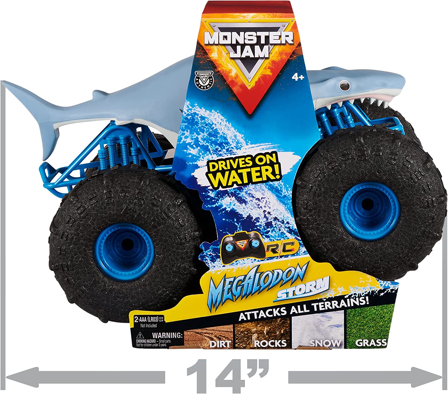 Monster Jam Radio Control Megalodon Storm