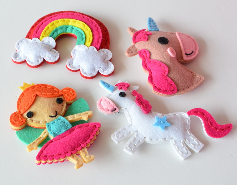 Unicorn World Felt Sewing Kit