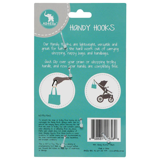 Handy Hooks - Black