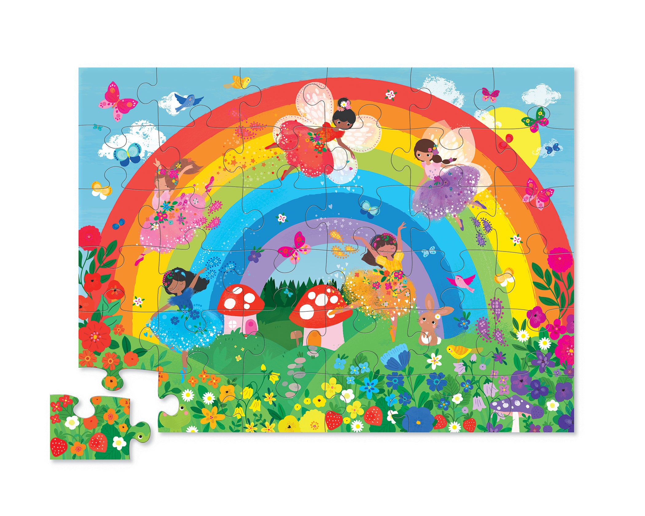 Classic Floor Puzzle 36pc - Over the Rainbow