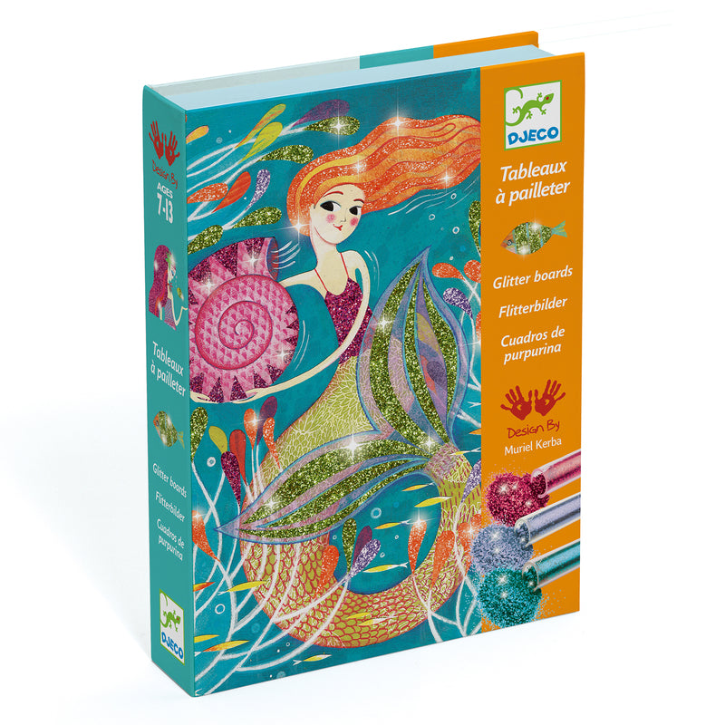 Djeco - Mermaids Glitter Boards