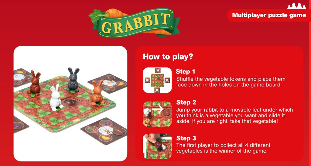 Smart Games - Grabbit - NEW!