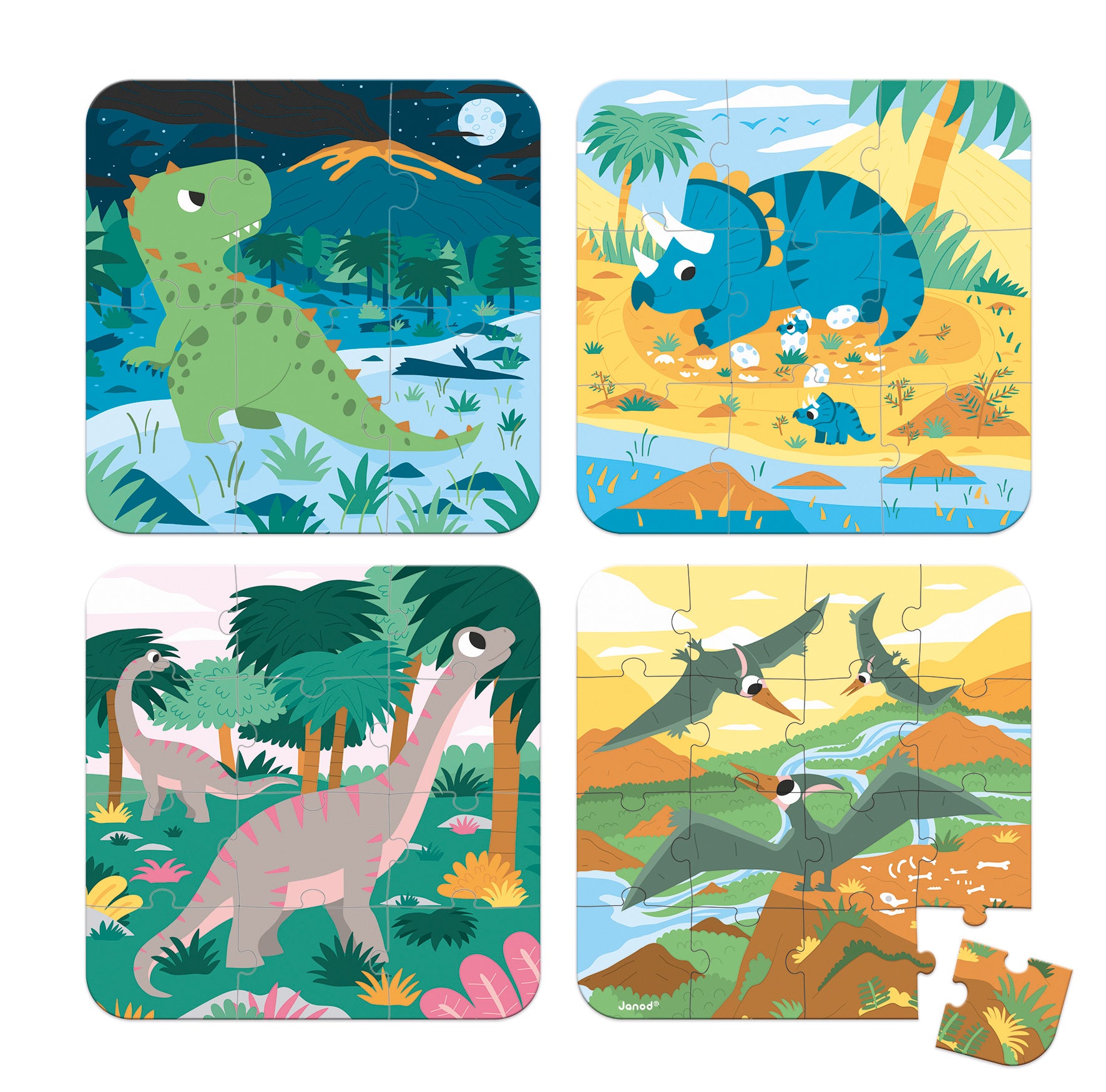 Progressive Dino Suitcase Puzzle