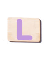 EverEarth Bamboo Name Train - Letter Tablet - Toot Toot Toys