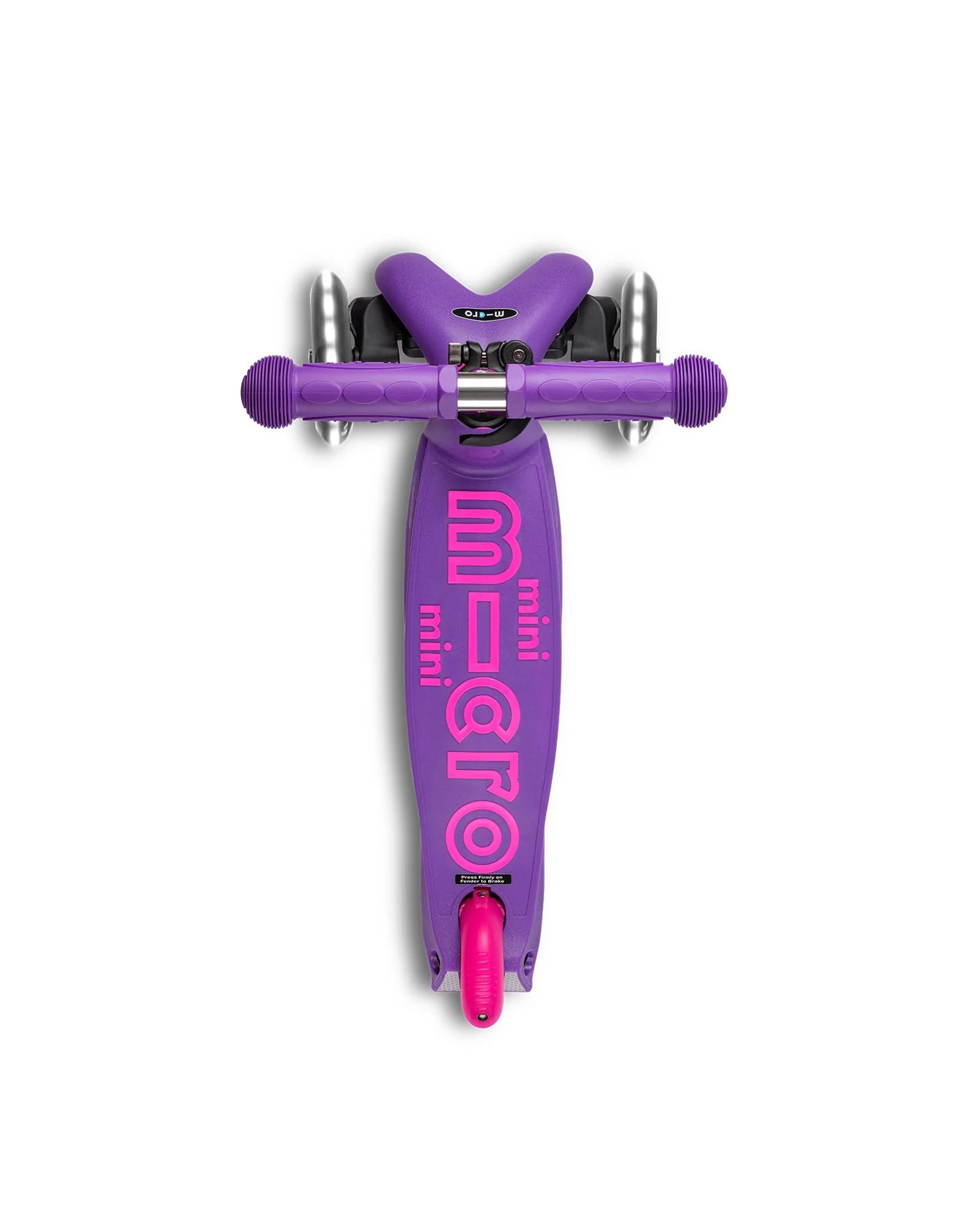 Micro Mini Deluxe Scooter - LED Light Up Wheels - Purple/Pink - 2-5 years