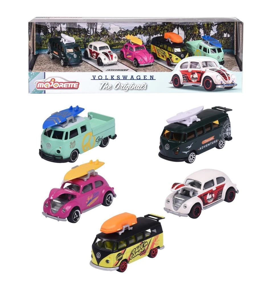 Majorette - Volkswagen 5 Piece Gift Set