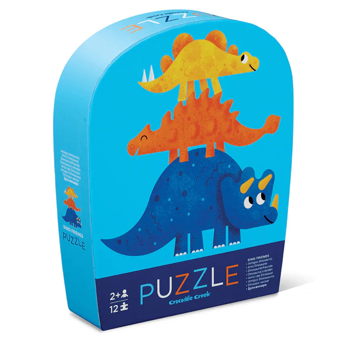 Mini 12pc Puzzle - Dino Friends