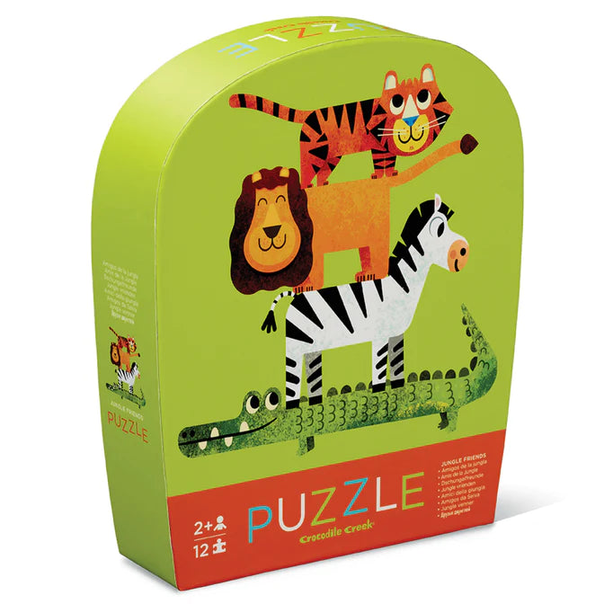 Mini 12pc Puzzle - Jungle Friends