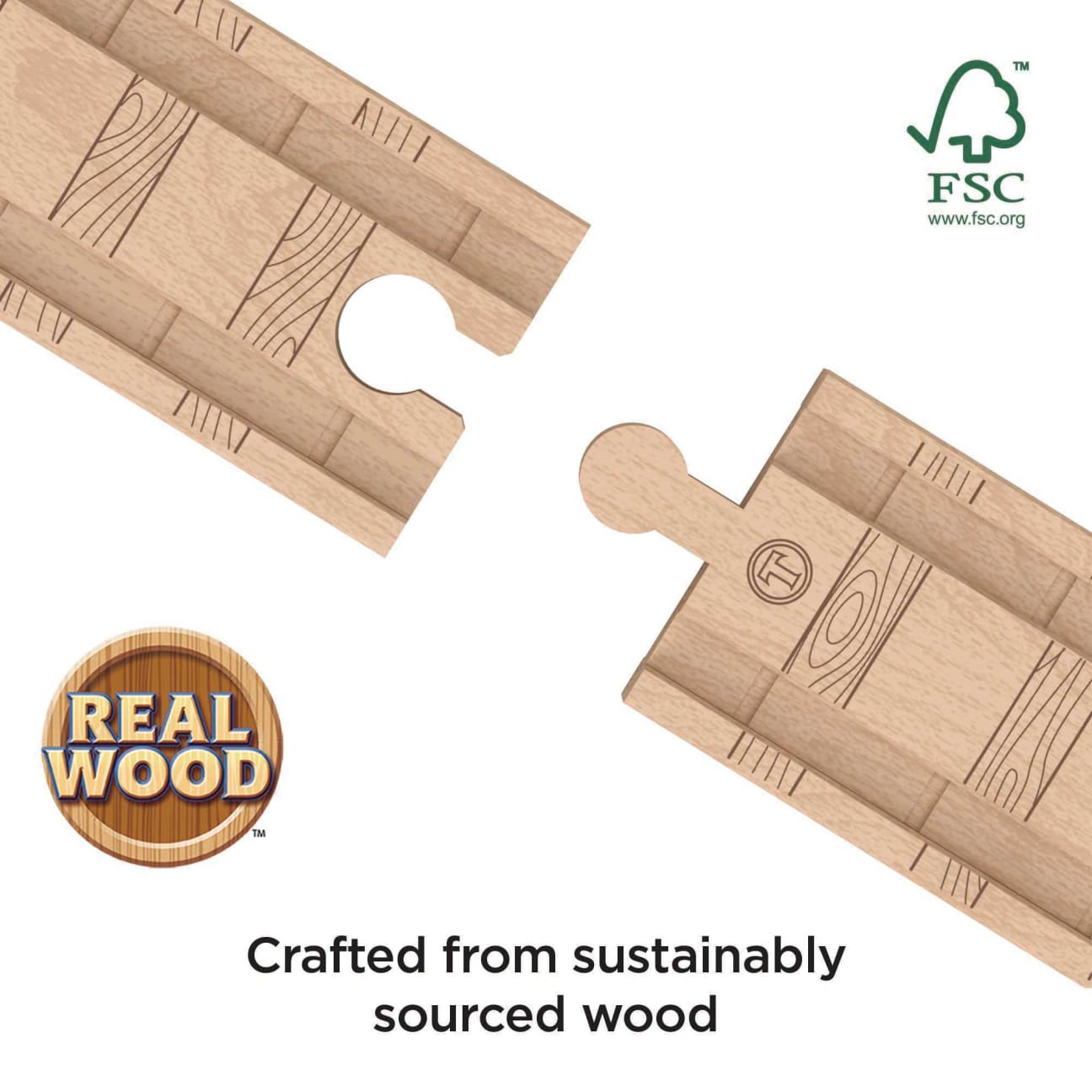 Thomas & Friends™ Wooden Railway - Expansion Clackety Track™ Pack