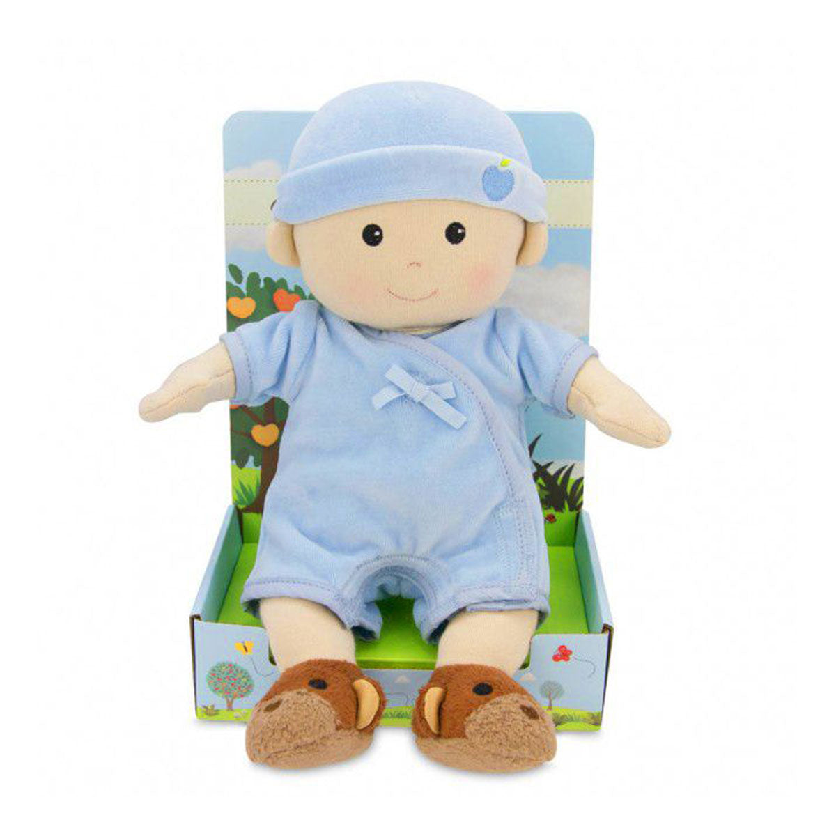 Organic Baby Doll - Blue