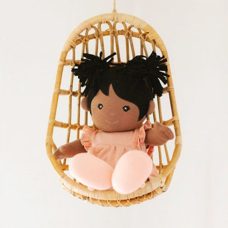 Organic Doll - Mia in Dusty Rose