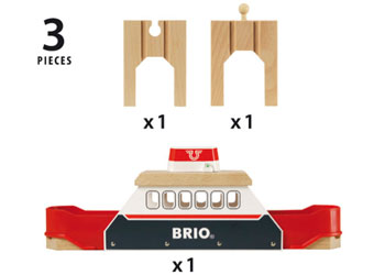 BRIO - Ferry Ship (33569) - Toot Toot Toys