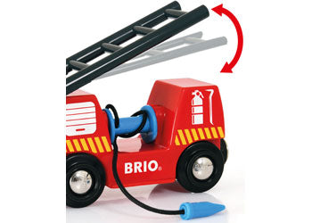 BRIO - Rescue Firefighting Train (33844) - Toot Toot Toys