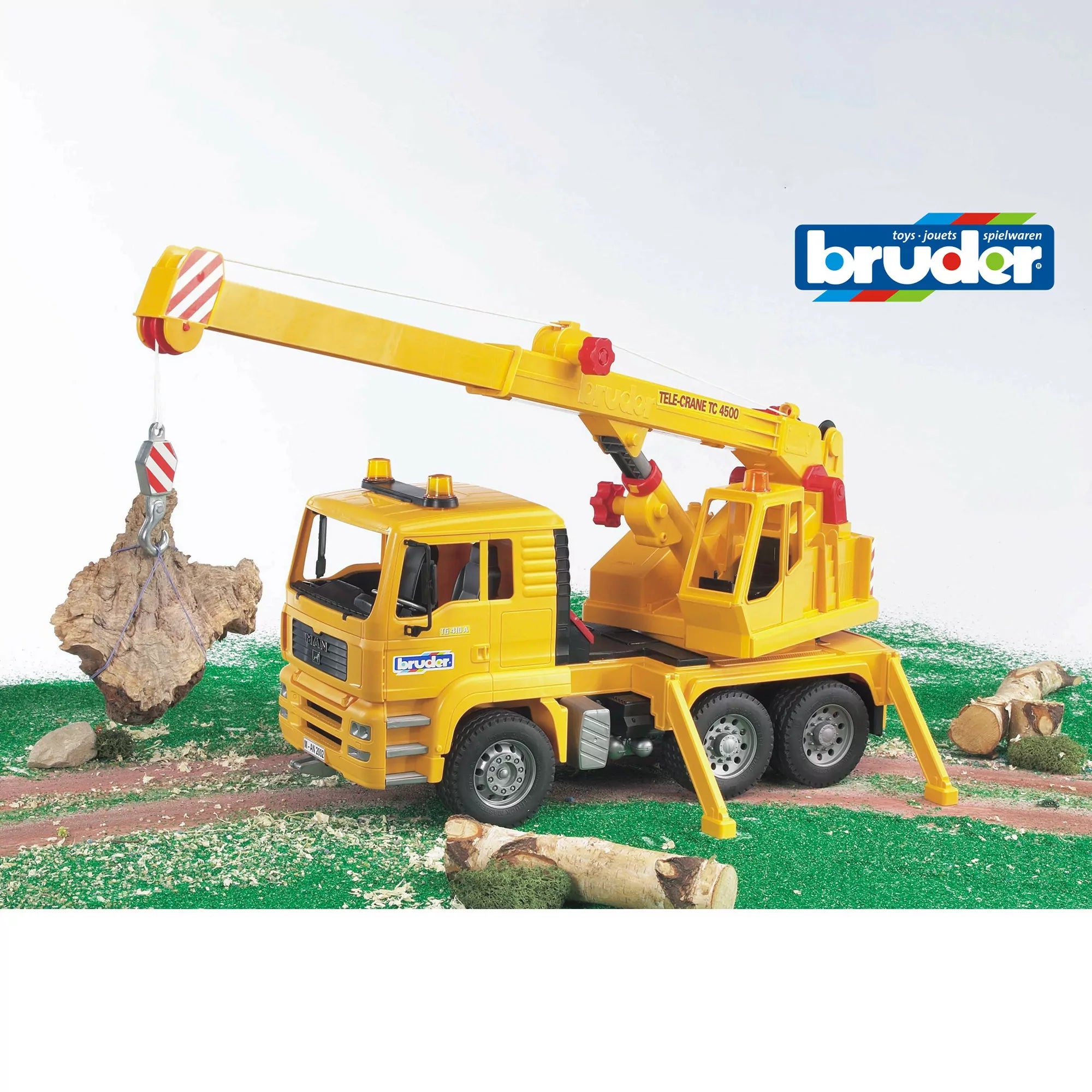 Bruder - 1:16 MAN TGA Crane Truck (02754)