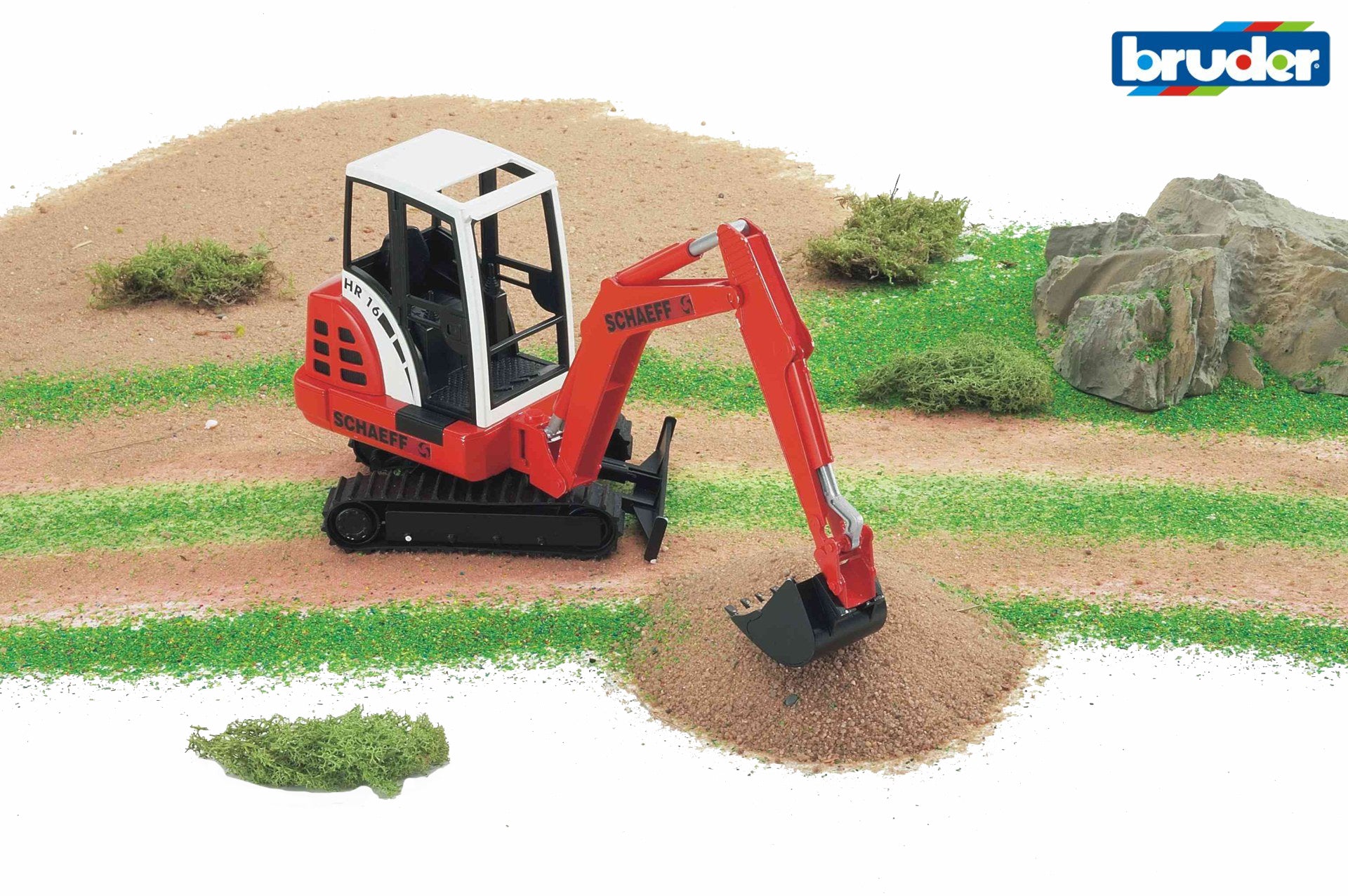 Bruder - Schaeff HR16 Mini excavator (02432)