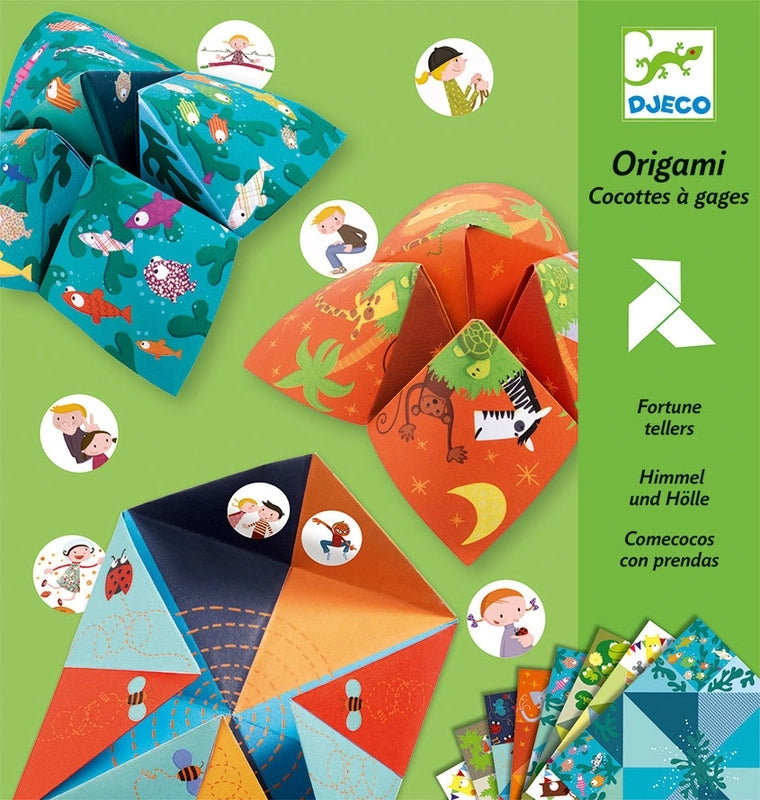 Bird Game Origami (Chatterbox)