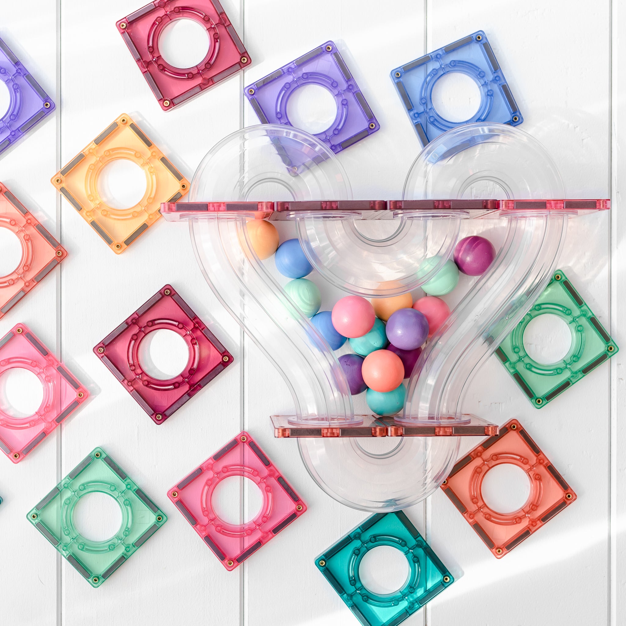 Connetix 16 Piece Pastel Replacement Ball Pack