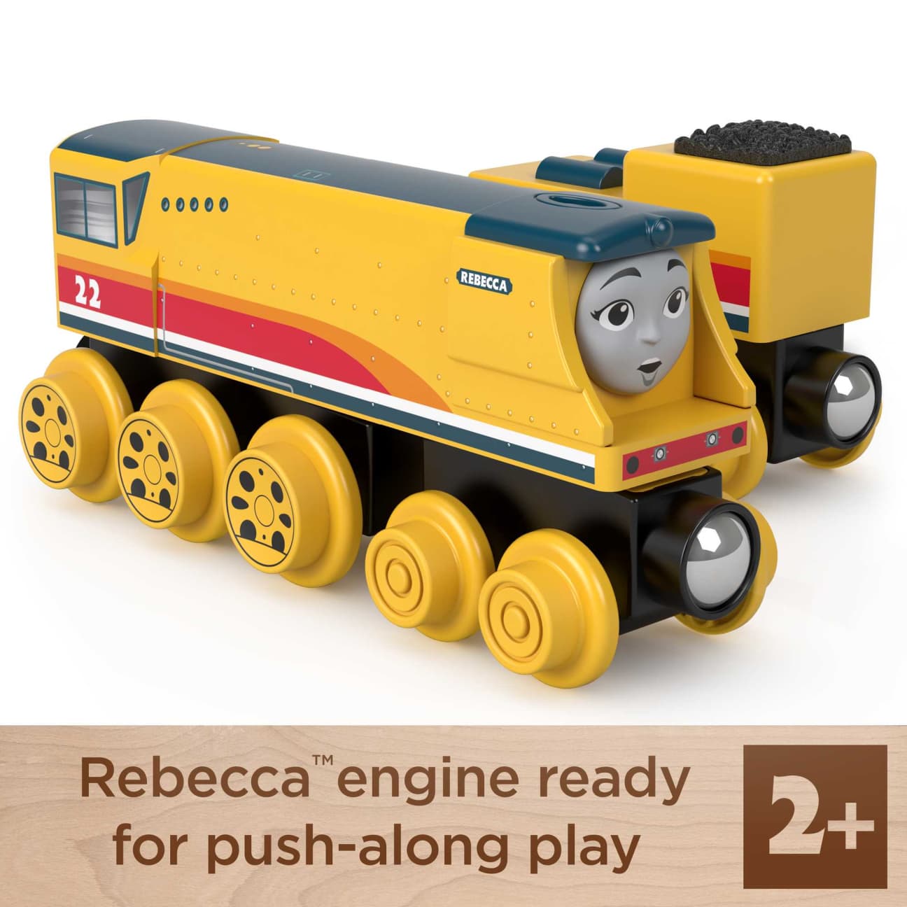 Wooden Railway - Rebecca™ Engine and Coal-Car