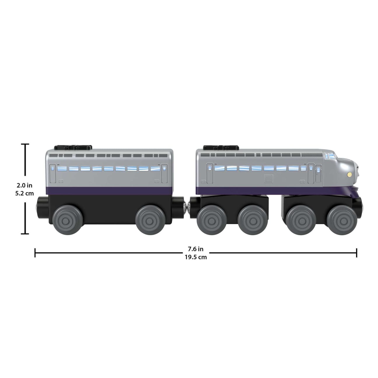 Wooden Railway - Kenji Engine and Car