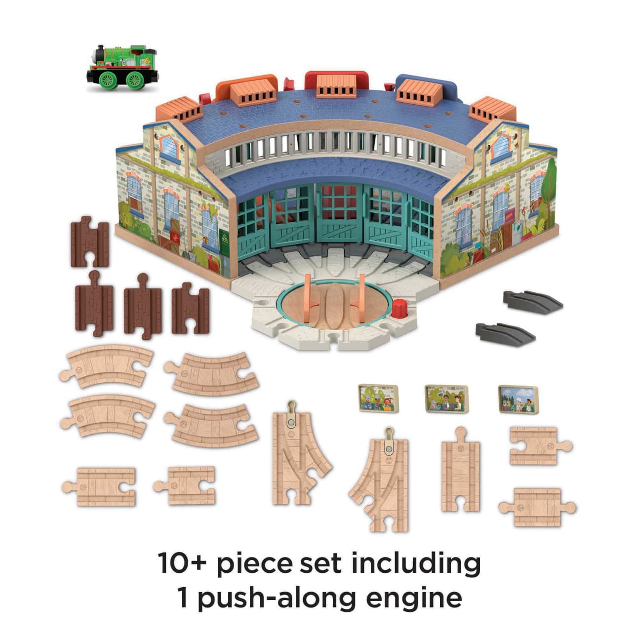 Thomas & Friends™ Wooden Railway - Tidmouth Sheds Starter Train Set