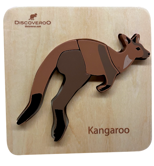 Discoveroo - Chunky Puzzle Aussie Animals - Kangaroo