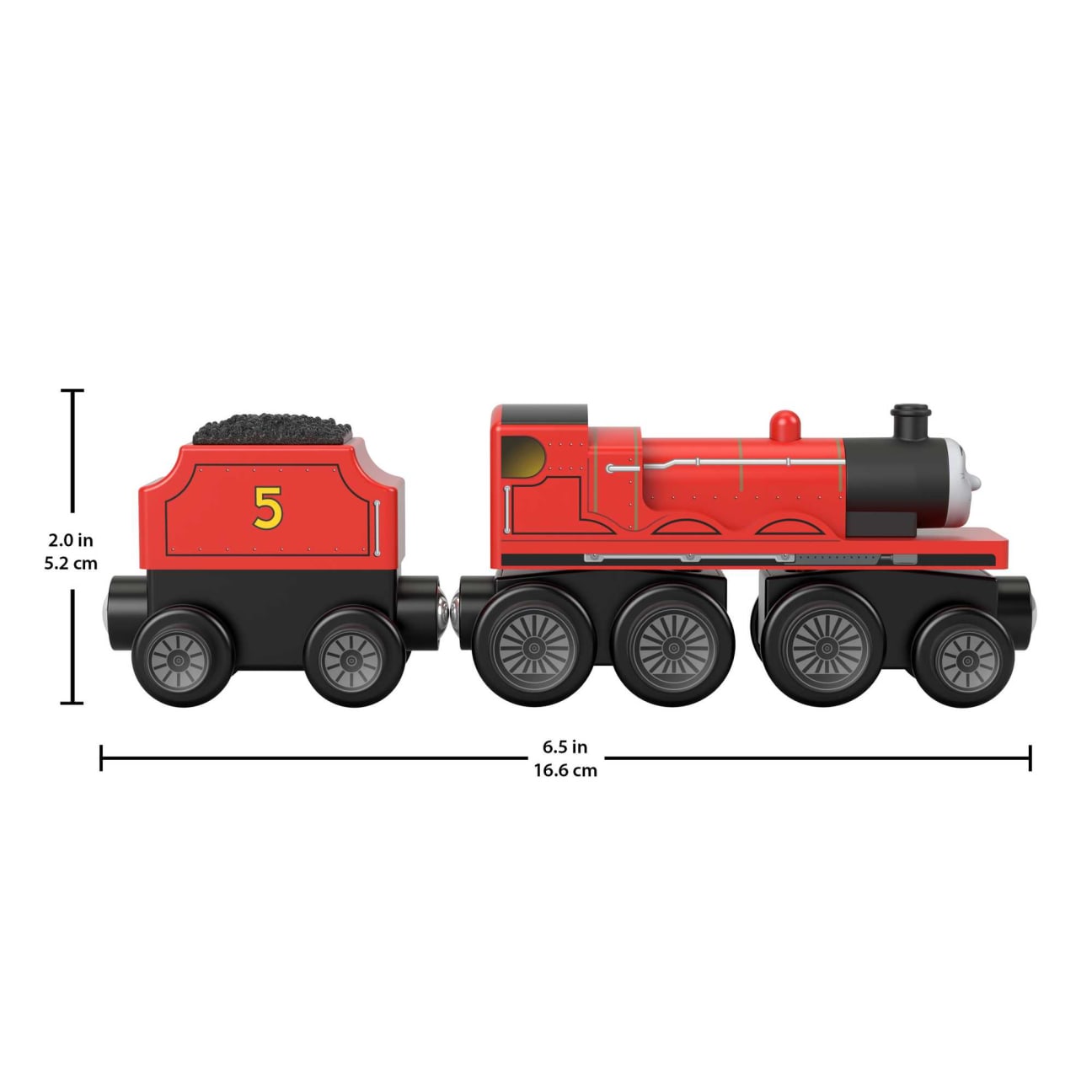 Wooden Railway - James Engine and Coal-Car