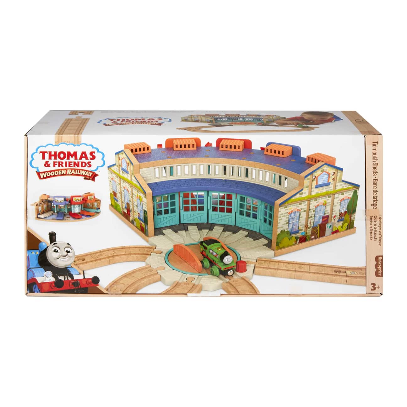 Thomas & Friends™ Wooden Railway - Tidmouth Sheds Starter Train Set