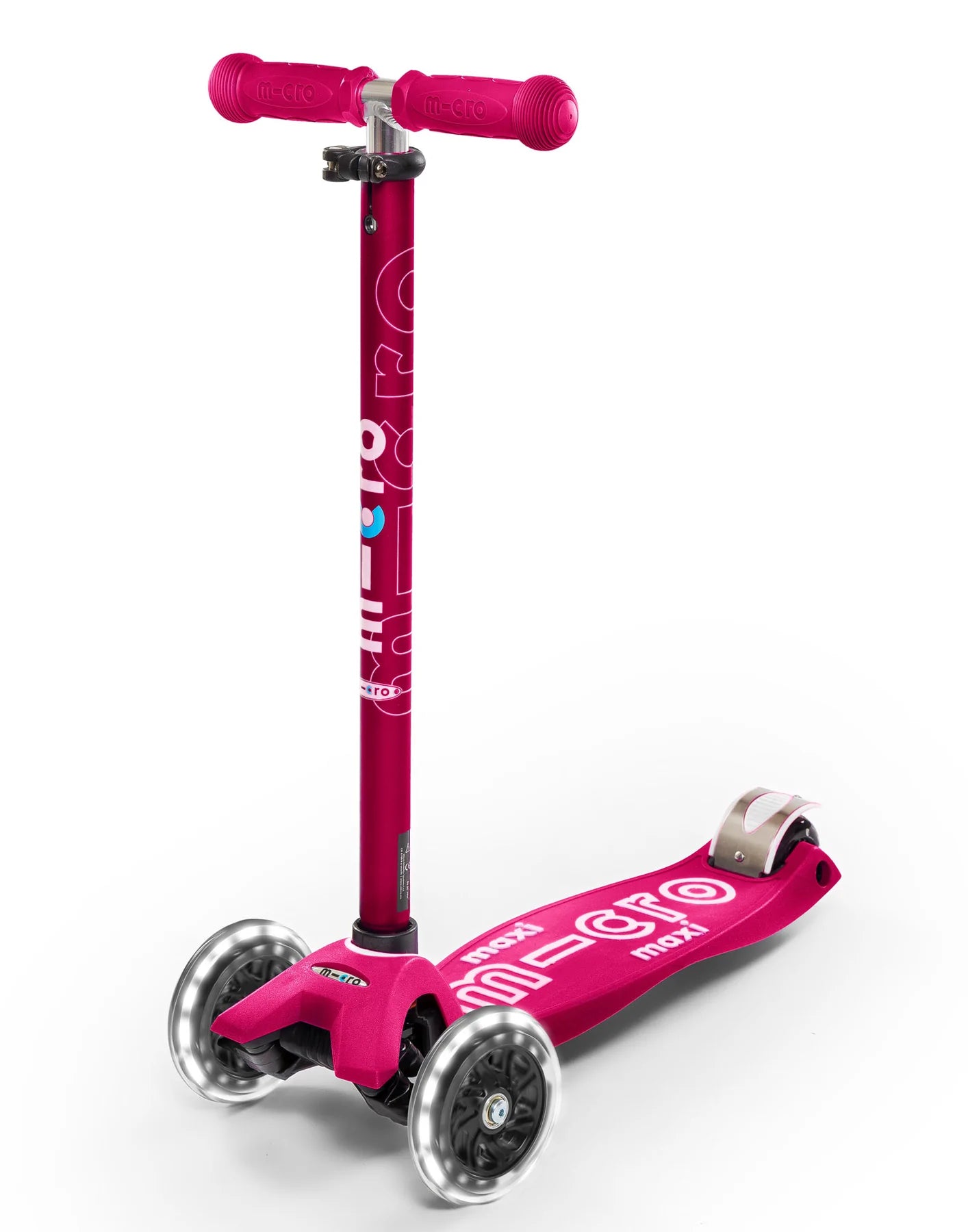 Micro Mini Deluxe Scooter - LED Light Up Wheels - Pink 2-5 years