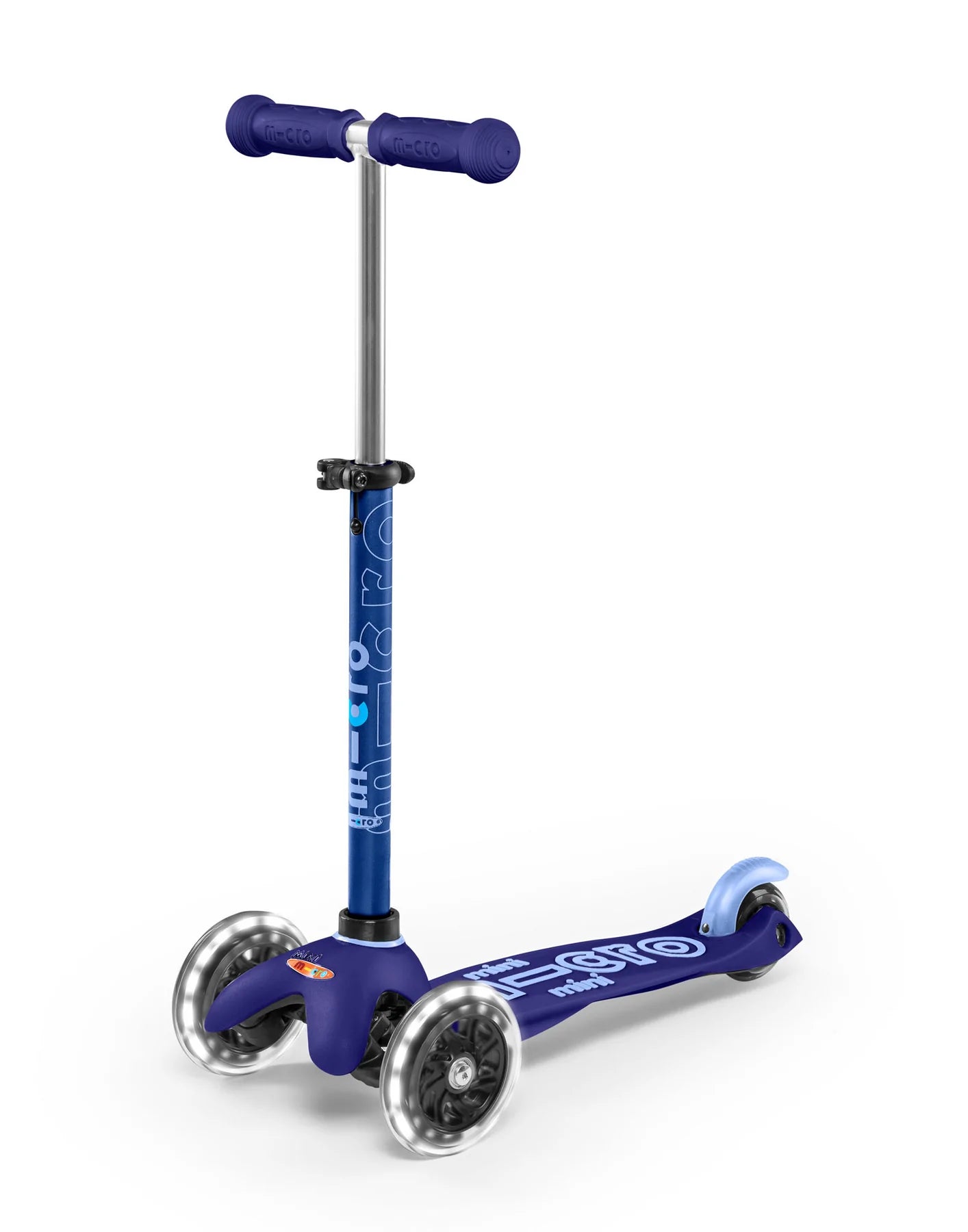 Micro Mini Deluxe Scooter - LED Light Up Wheels - Blue - 2-5 years