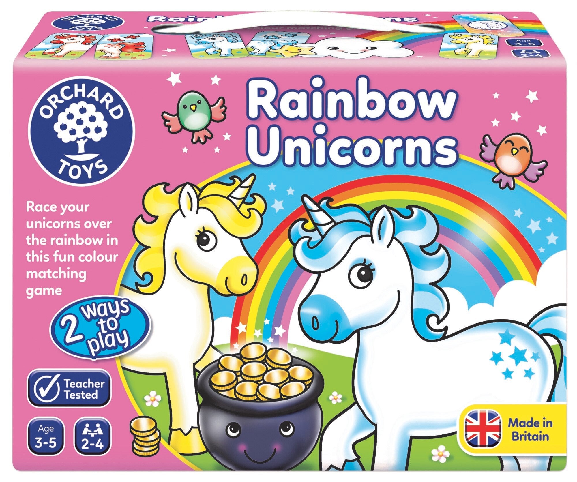 Orchard Toys - Rainbow Unicorns - Toot Toot Toys