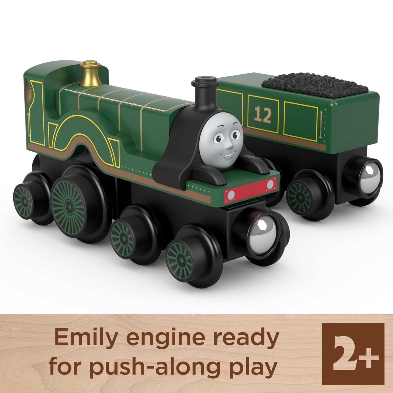 Wooden Railway - Emily Engine and Coal-Car