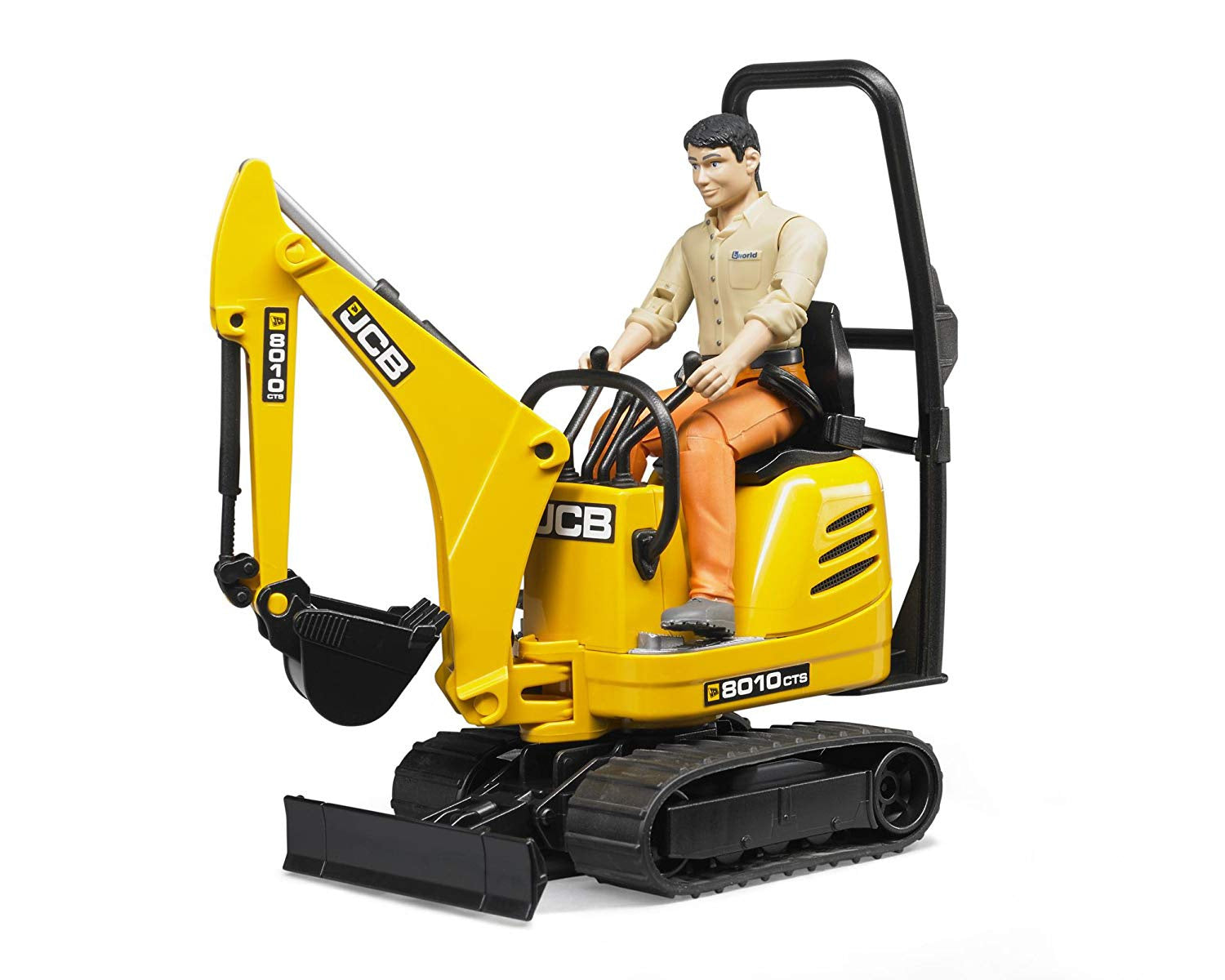 JCB Micro Excavator 8010 CTS and Construction Worker (62002)