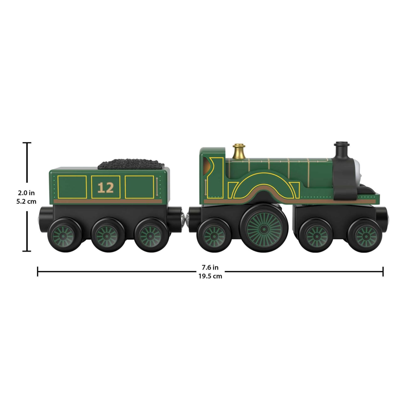 Wooden Railway - Emily Engine and Coal-Car