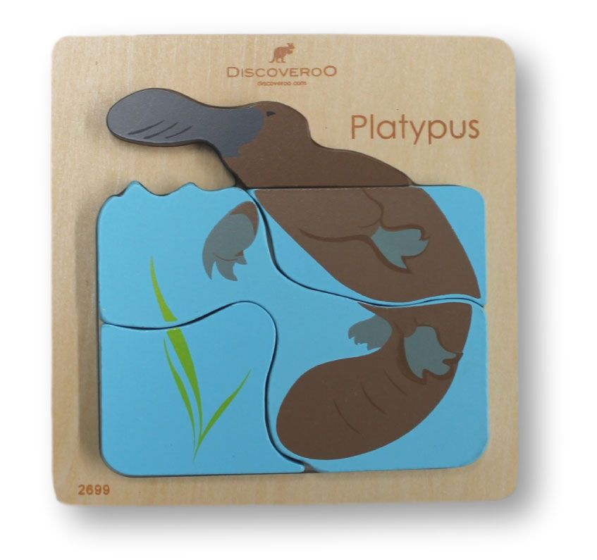 Chunky Puzzle Aussie Animals - Platypus