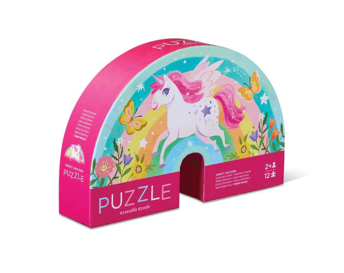 Mini 12pc Puzzle - Sweet Unicorn