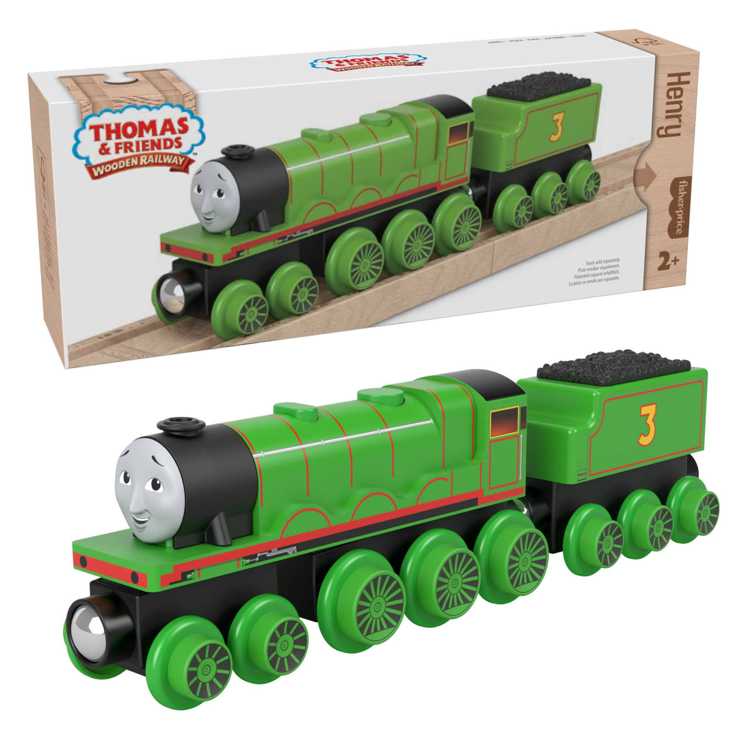 Wooden Railway - Henry Engine and Coal-Car